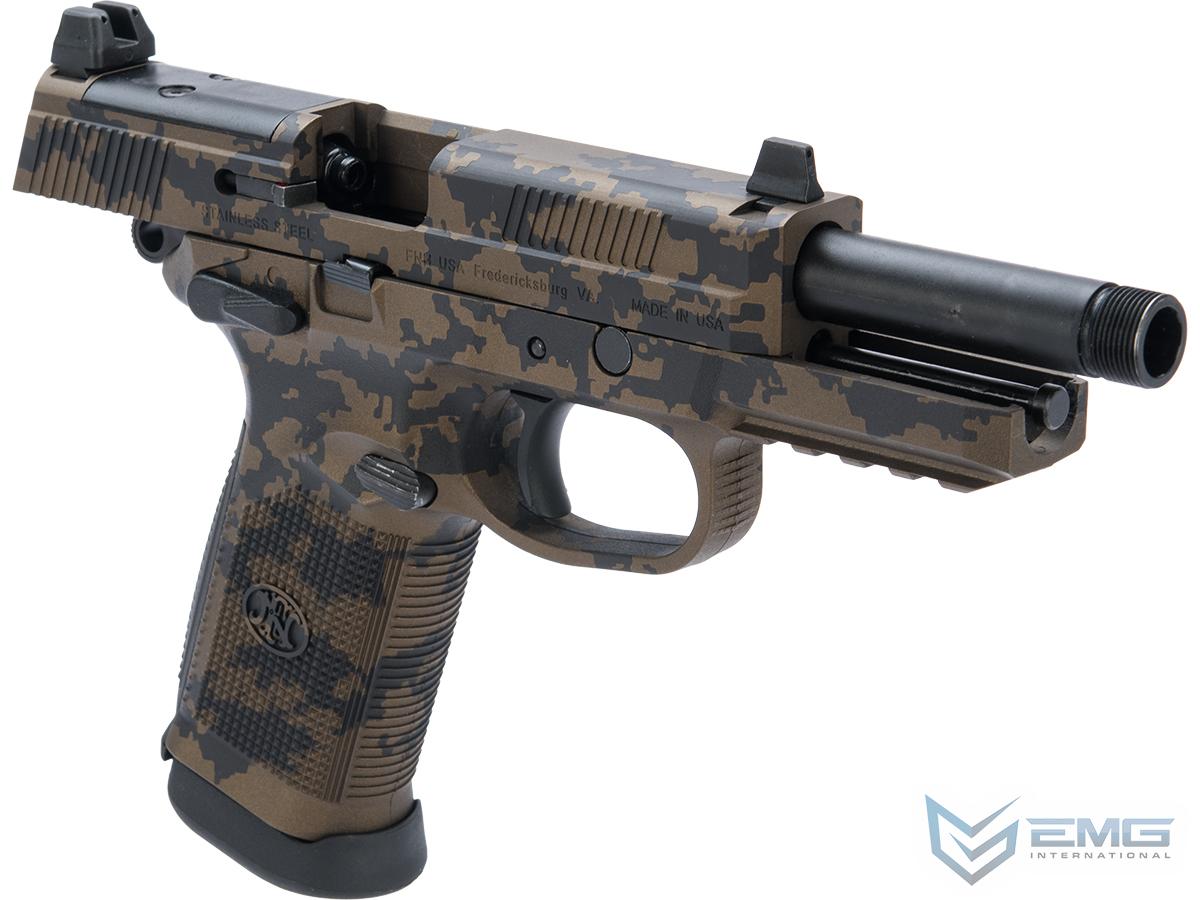 Cybergun FN FNX-45 Tactical Airsoft Gas Blowback Pistol w/ Custom